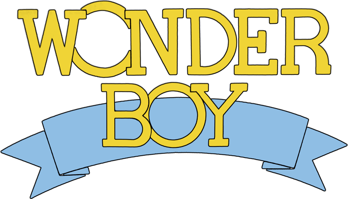 Wonder Boy logo for Commodore 64